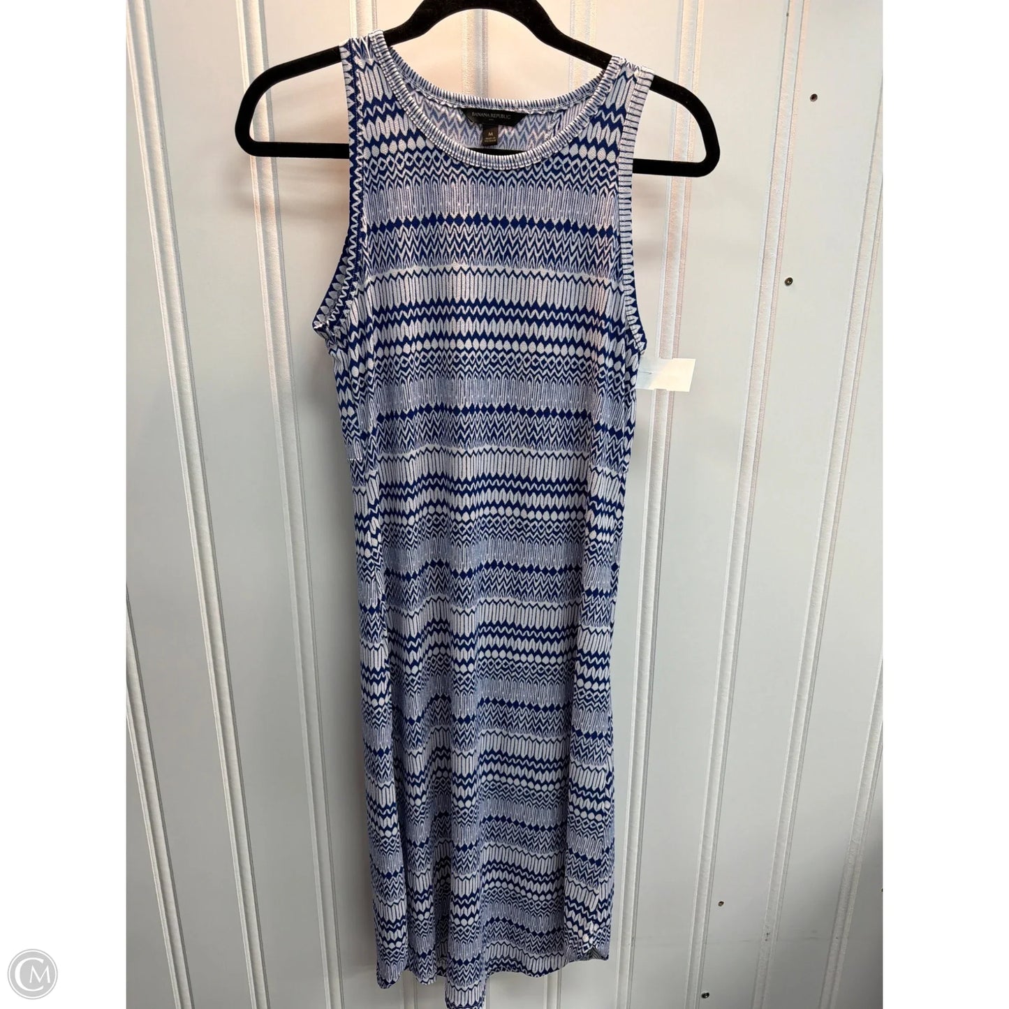 Dress Casual Maxi By Banana Republic In Blue, Size: M
