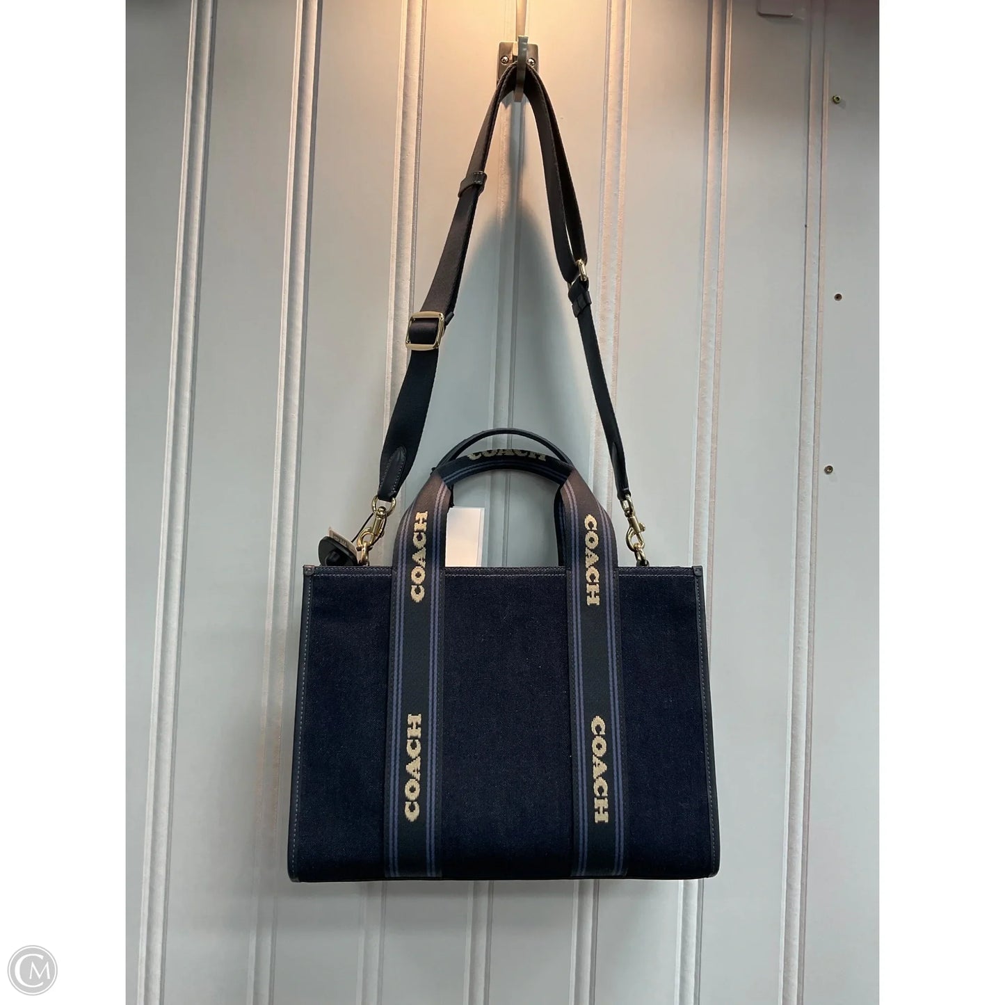 Tote Designer By Coach, Size: Large