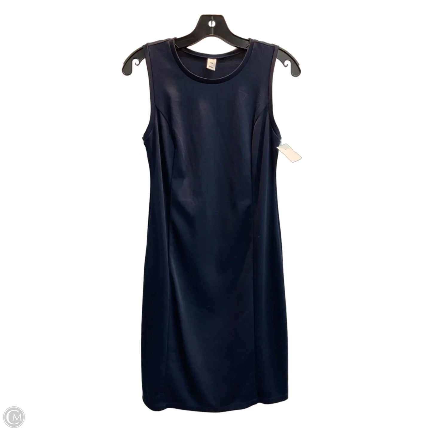 Dress Casual Midi By Old Navy In Navy, Size: S