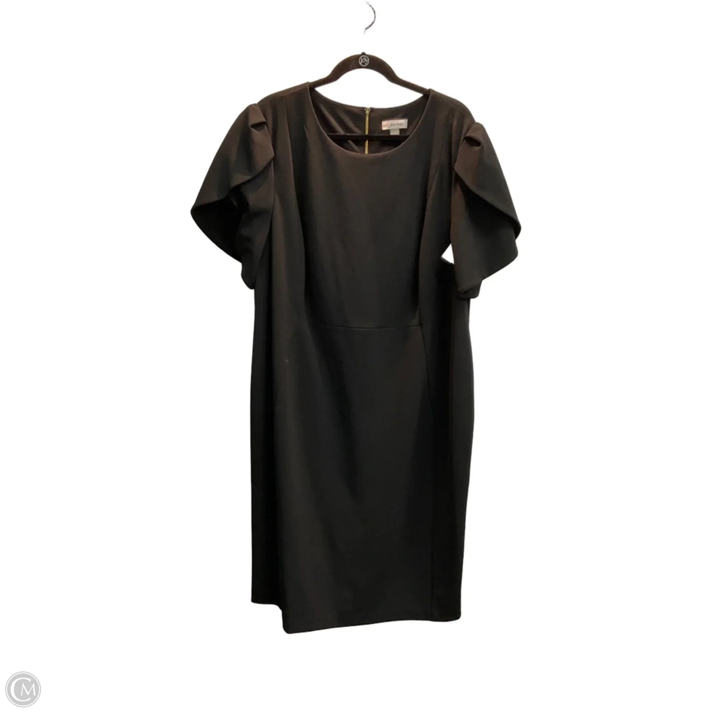 Dress Work By Calvin Klein In Black, Size: 2x