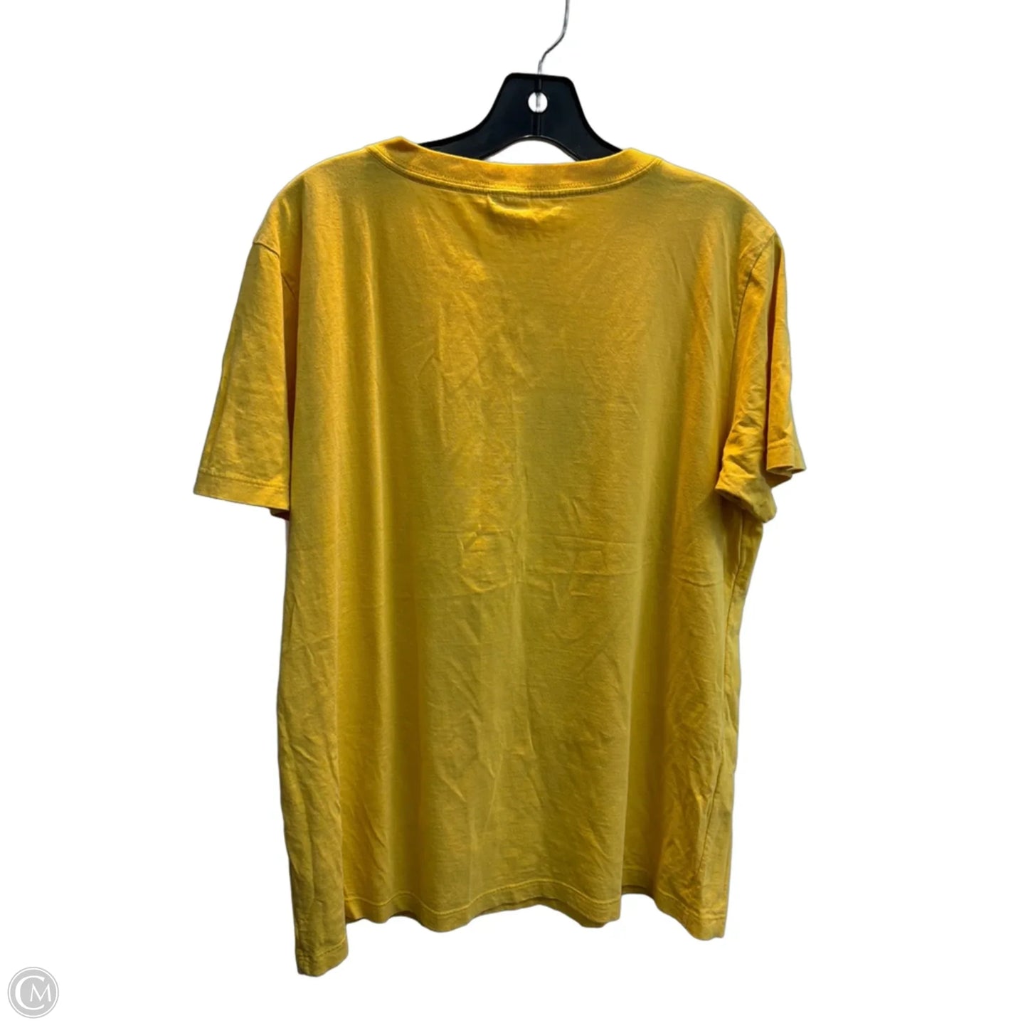 Top Short Sleeve Basic By Farm Rio In Gold, Size: S
