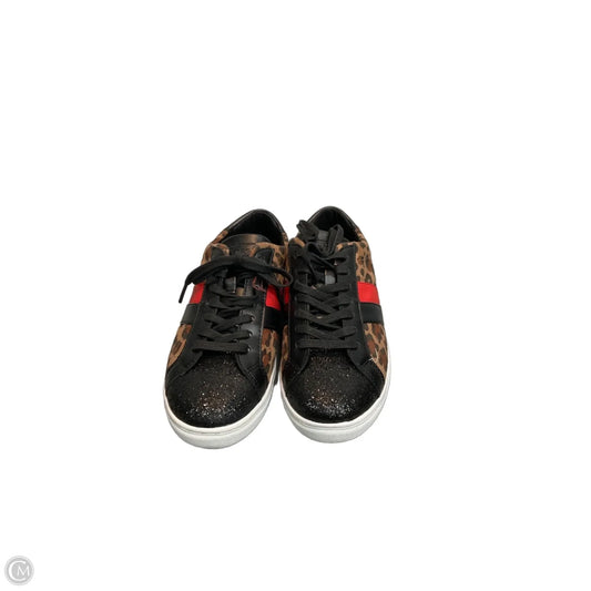 Shoes Sneakers By Clarks In Leopard Print, Size: 8