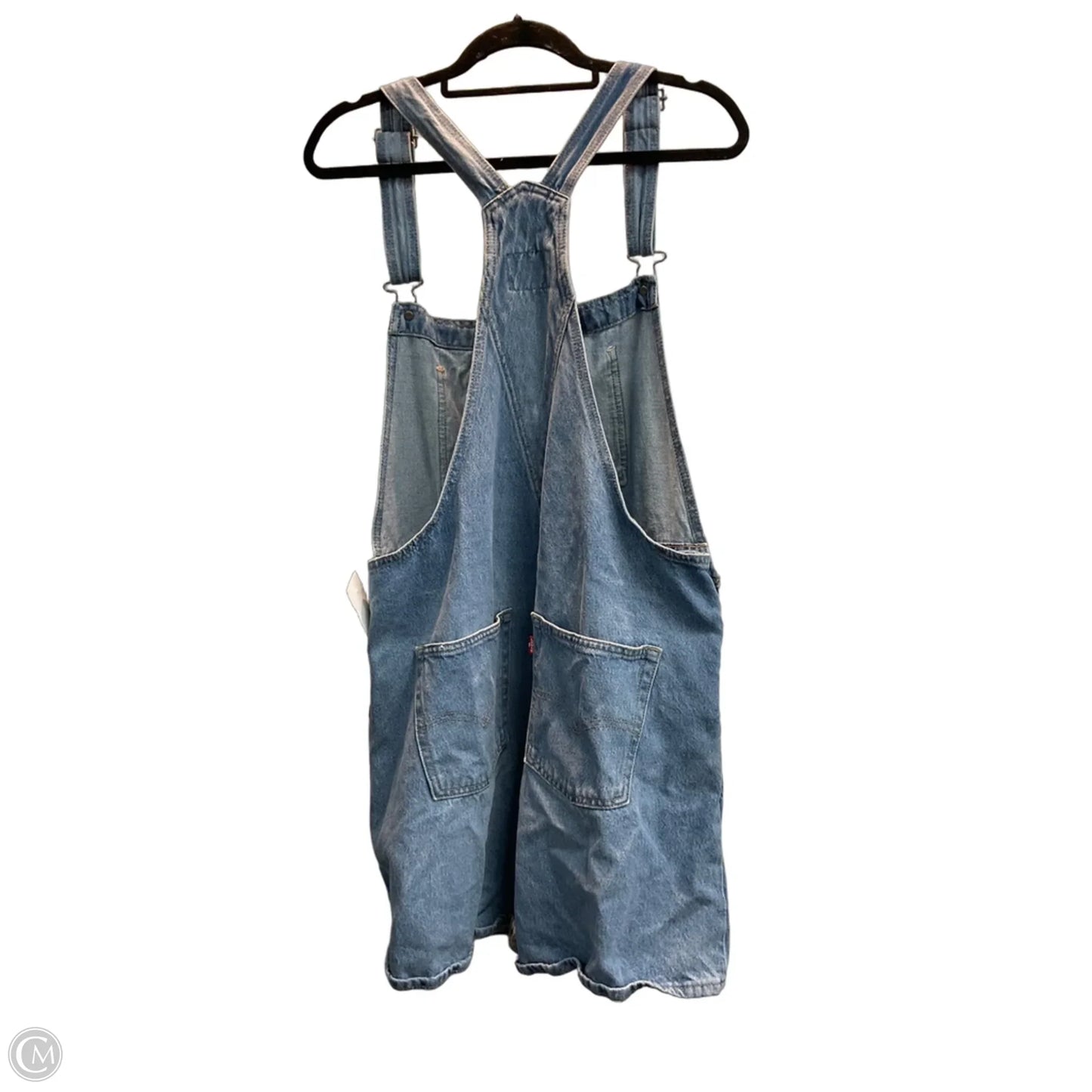 Shortalls By Levis In Blue Denim, Size: L