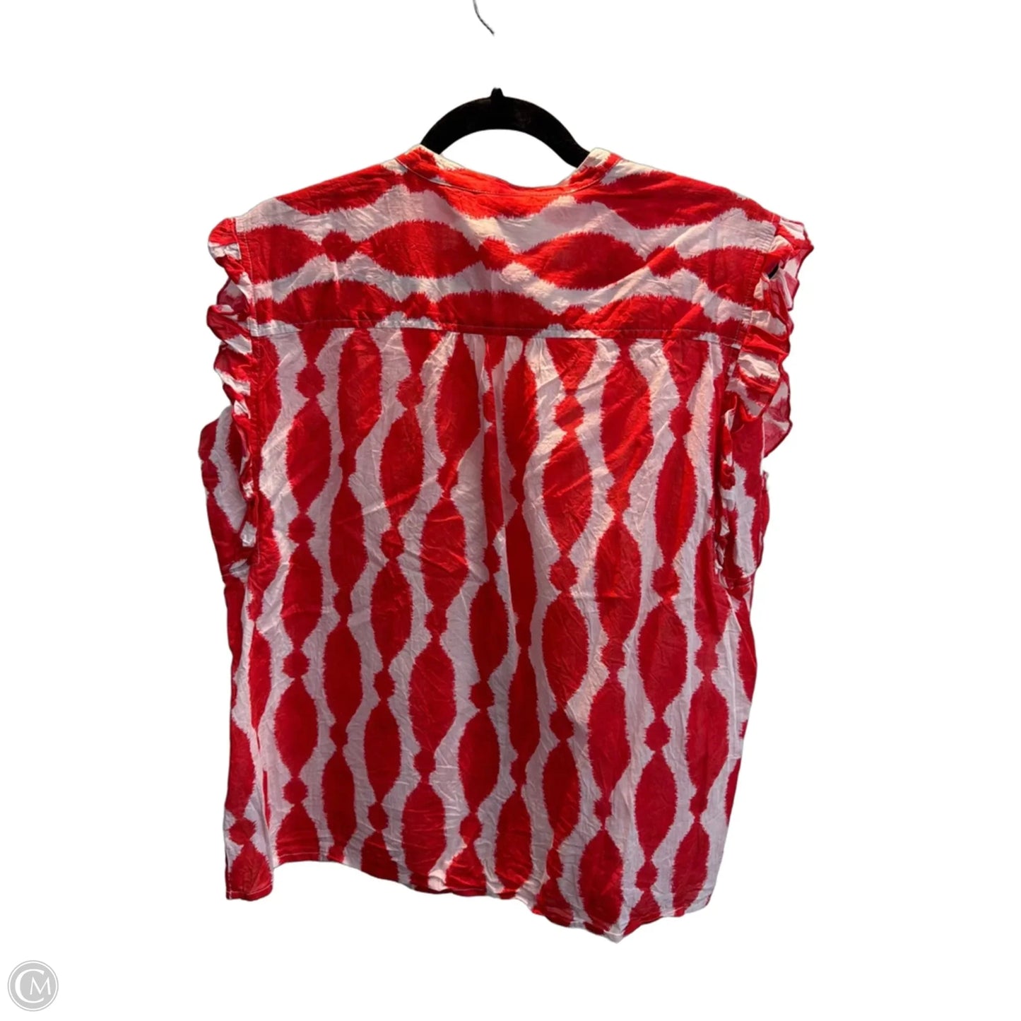 Top Sleeveless By Clothes Mentor In Red, Size: L