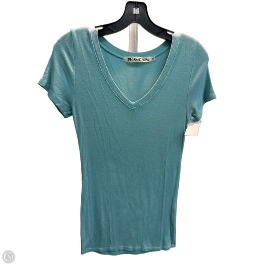 Top Sleeveless By Michael Stars In Aqua, Size: Osfm