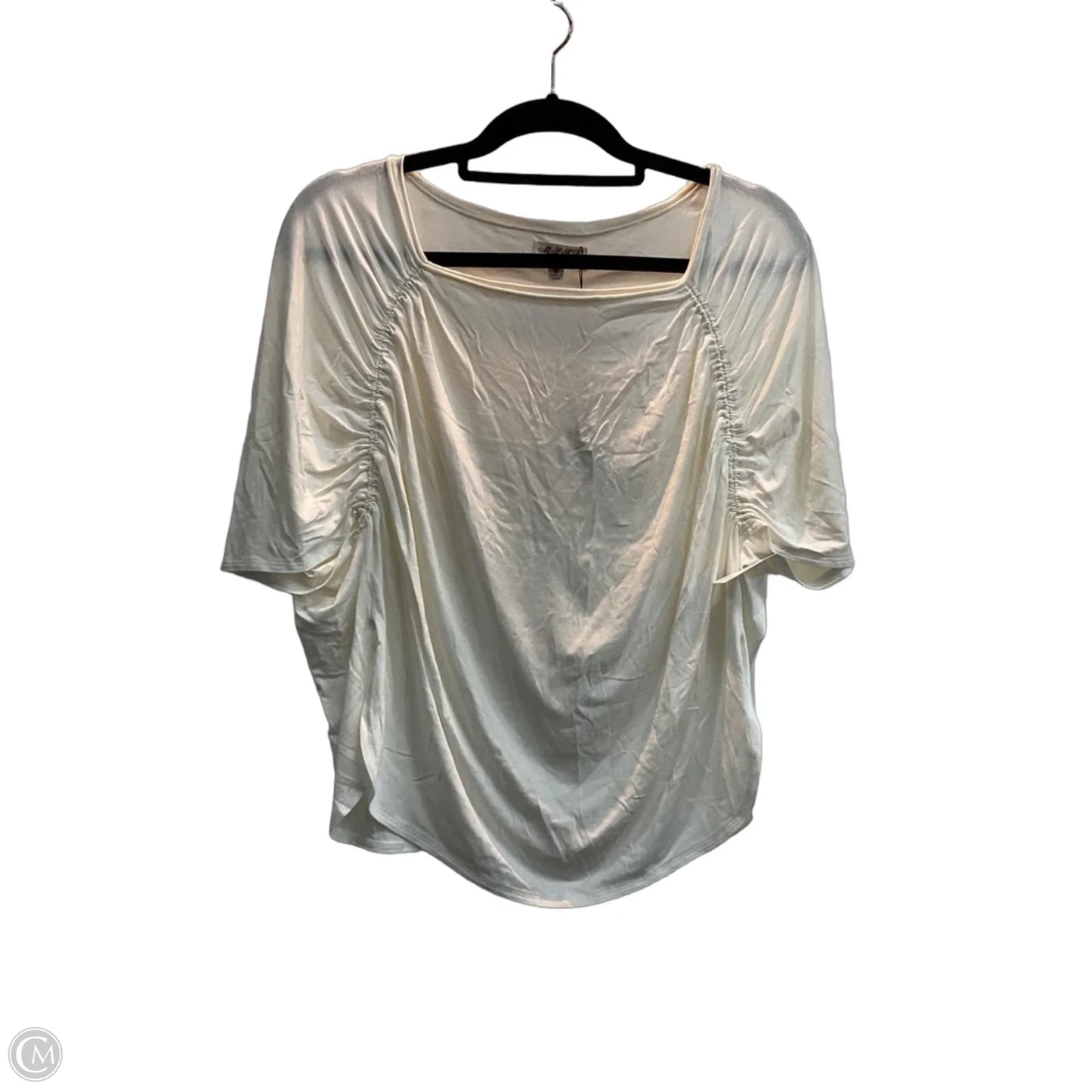Top Sleeveless By Max Studio In Cream, Size: S