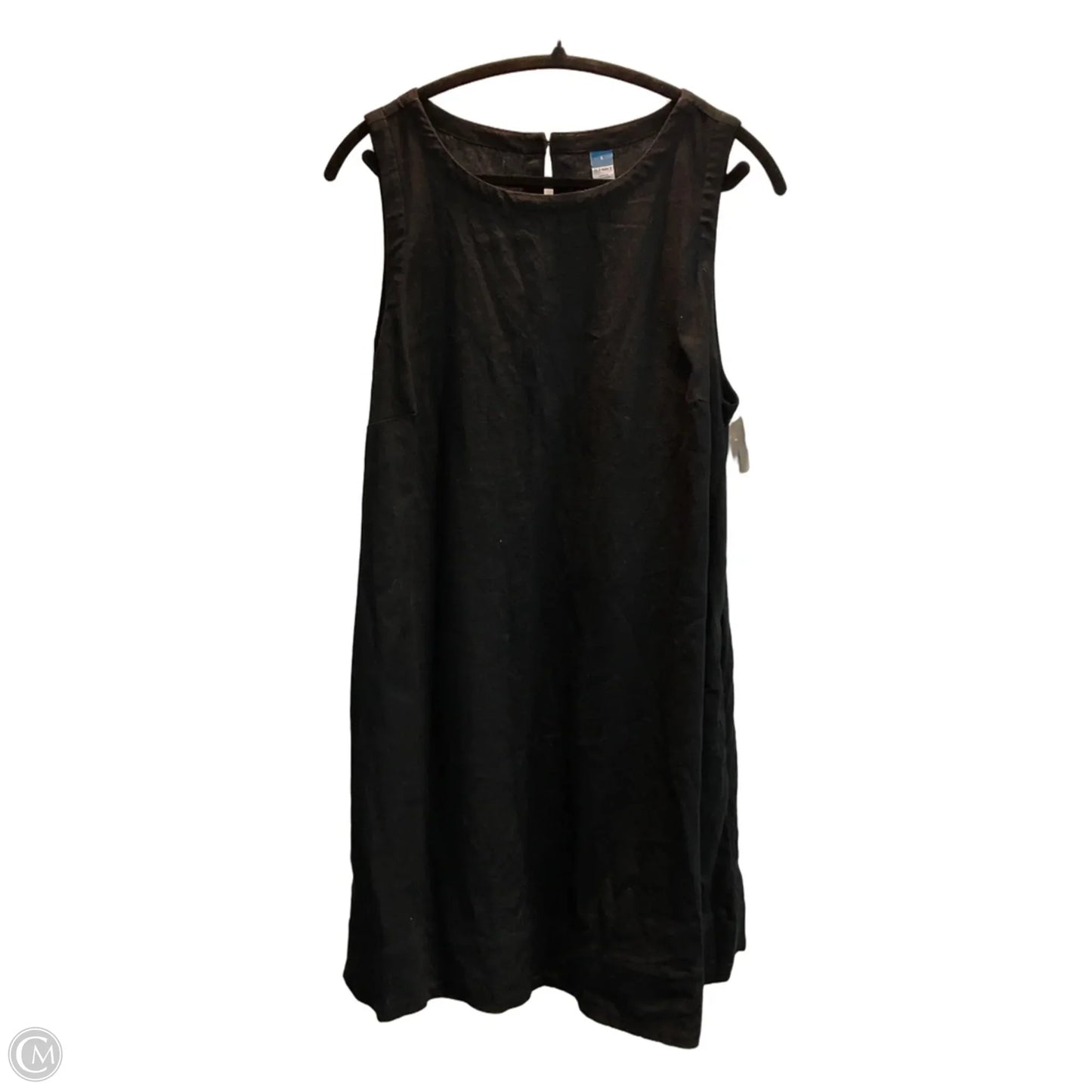 Dress Casual Midi By Old Navy In Black, Size: L