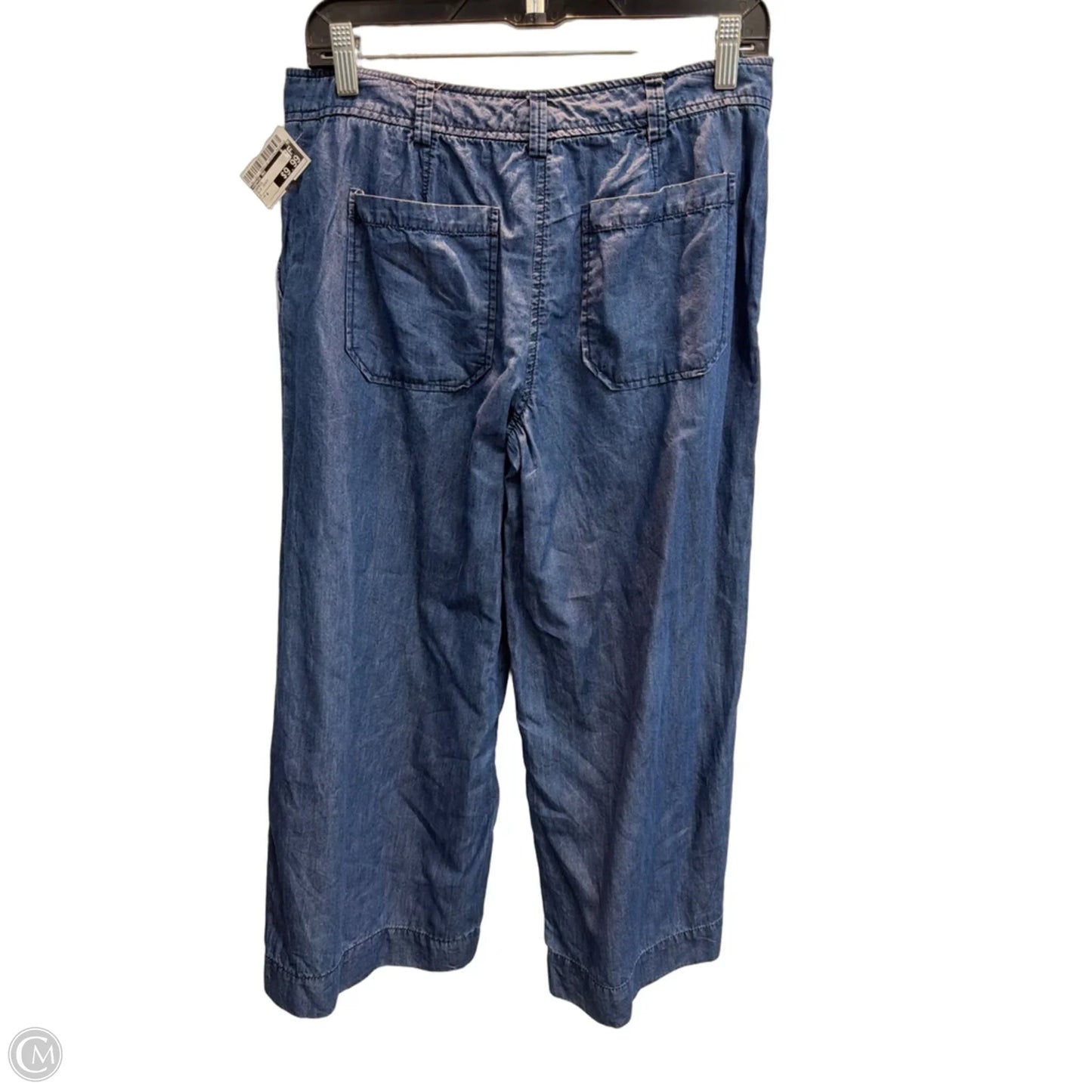 Capris By Sophie Max In Blue Denim, Size: 4