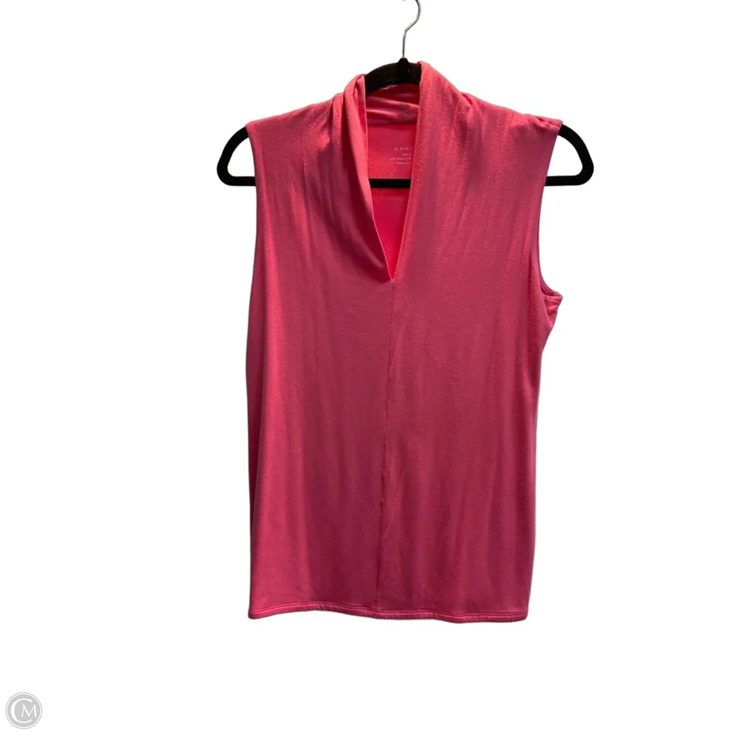 Tank Top By Grace In Pink, Size: S