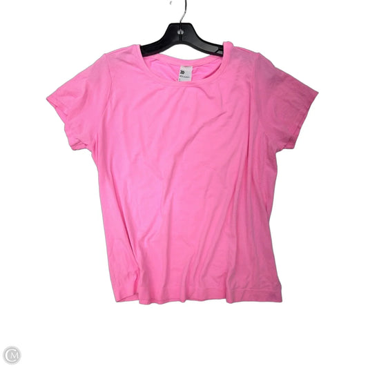Athletic Top Short Sleeve By All In Motion In Pink, Size: Xl