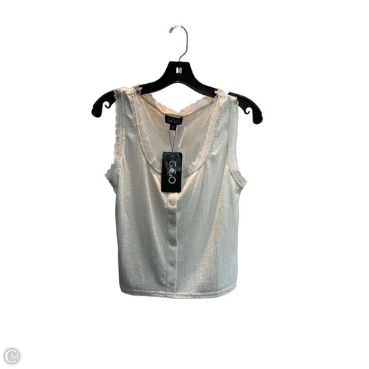 Tank Top By Gigio In White, Size: M