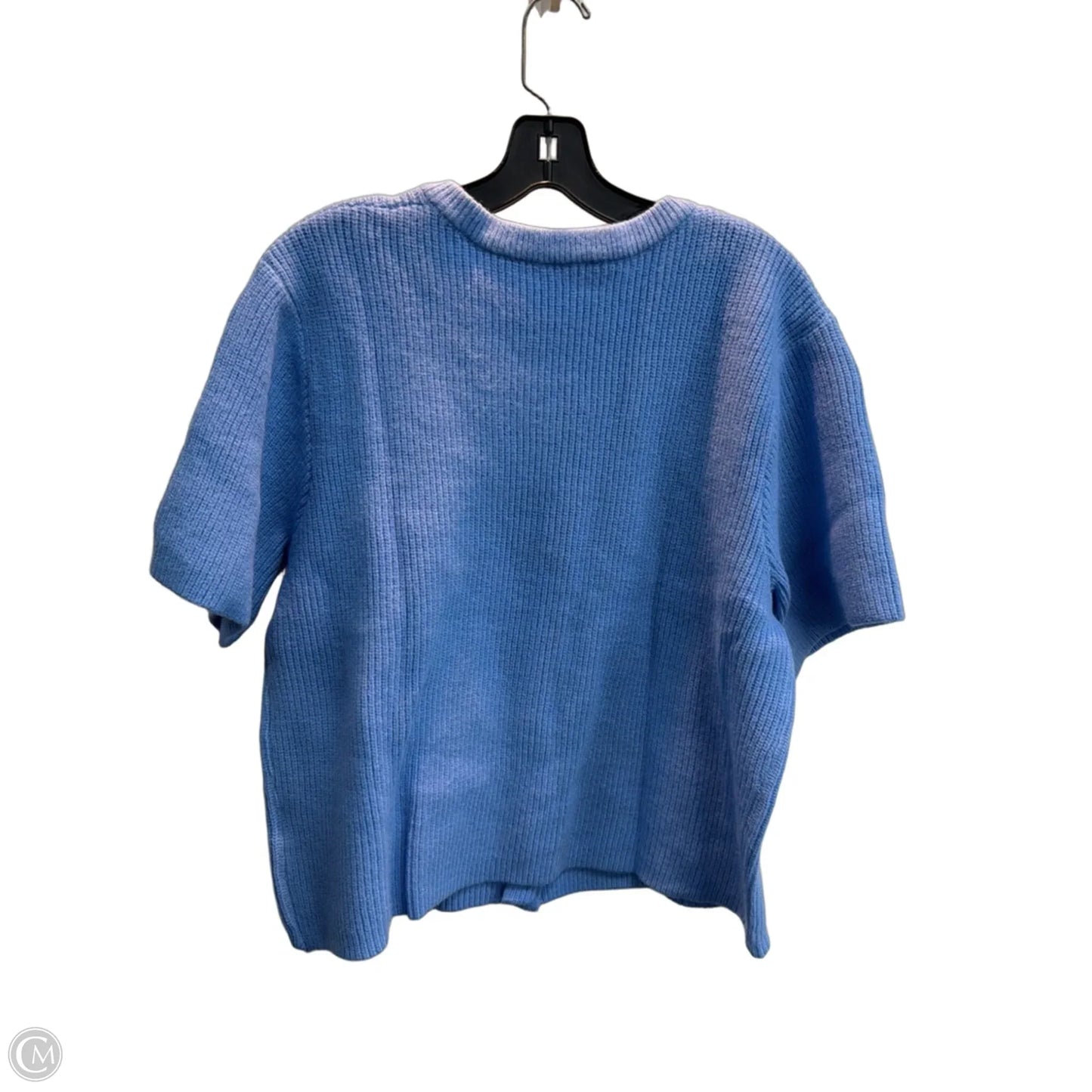 Top Short Sleeve By Clothes Mentor In Blue, Size: Xl