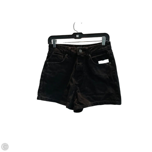 Shorts By Nasty Gal In Black Denim, Size: 6