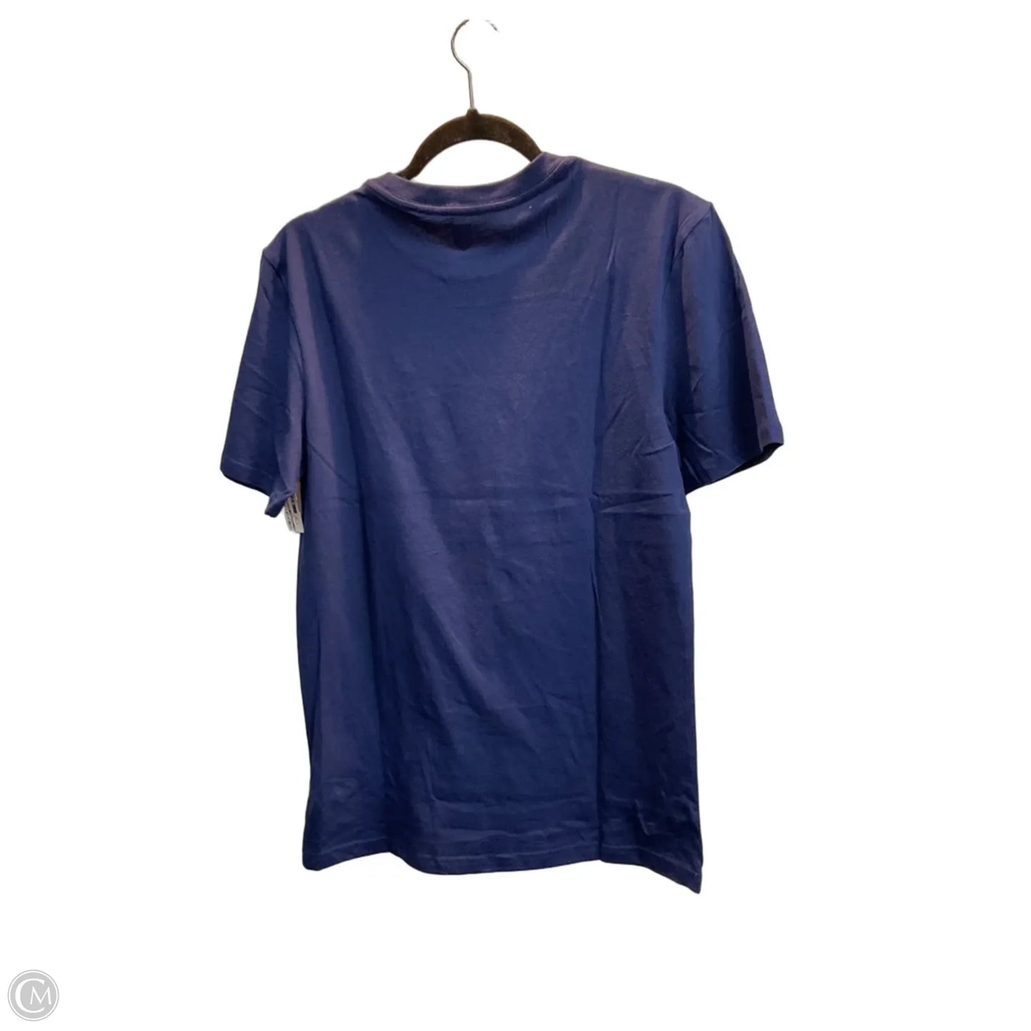 Top Short Sleeve Basic By Clothes Mentor In Navy, Size: S
