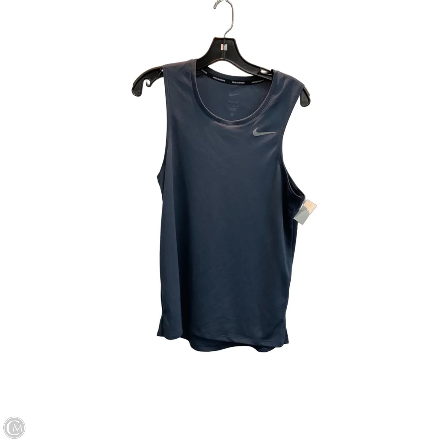 Athletic Tank Top By Nike In Navy, Size: S