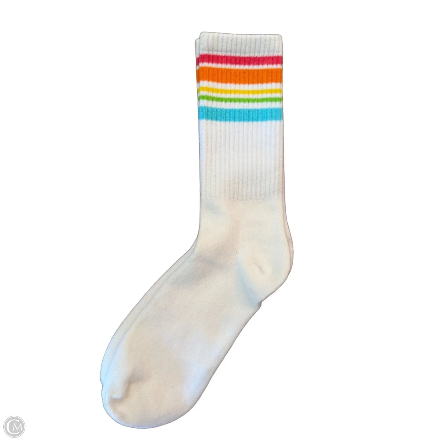 Socks By Clothes Mentor In Rainbow Print, Size: 0