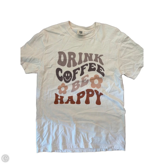 Top Short Sleeve Basic By Comfort Colors In Yellow, Size: M