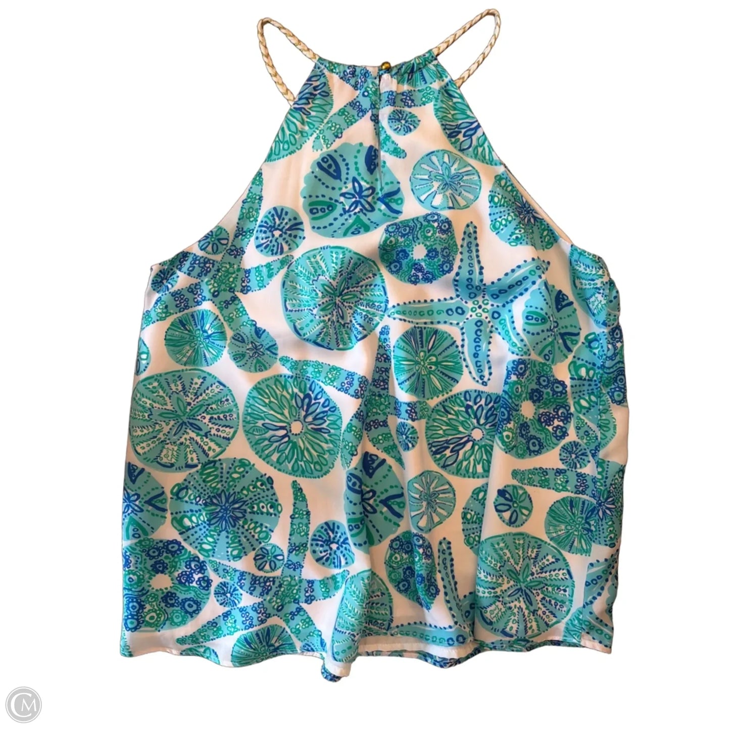 Top Sleeveless By Target-designer In Blue, Size: M