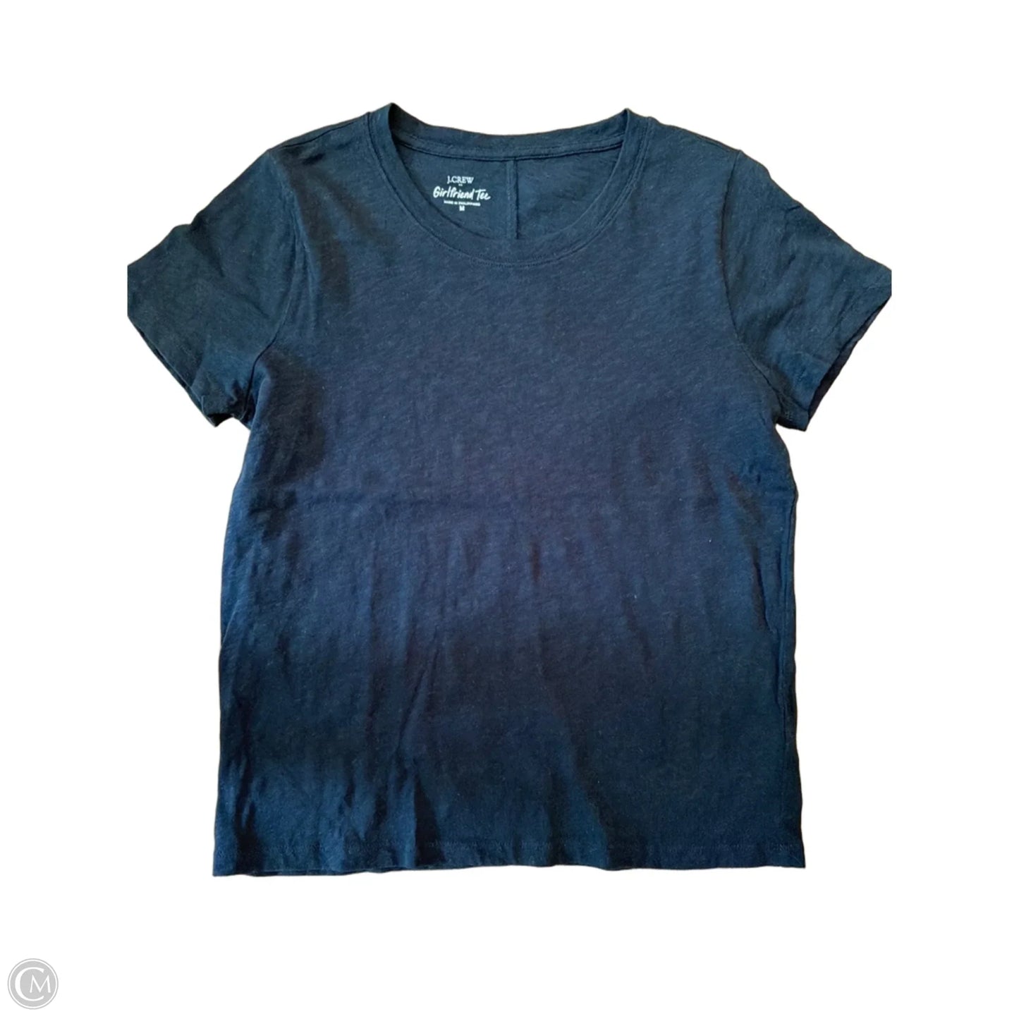 Top Short Sleeve Basic By J. Crew In Black, Size: M