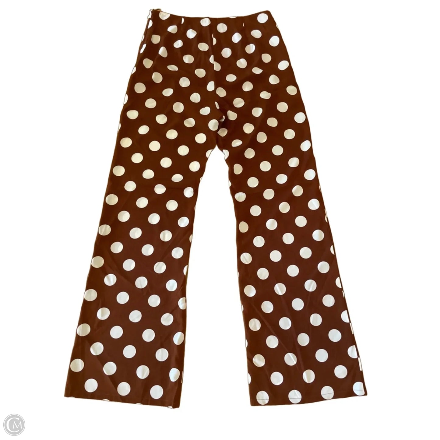 Pants Wide Leg By Clothes Mentor In Polkadot Pattern, Size: L