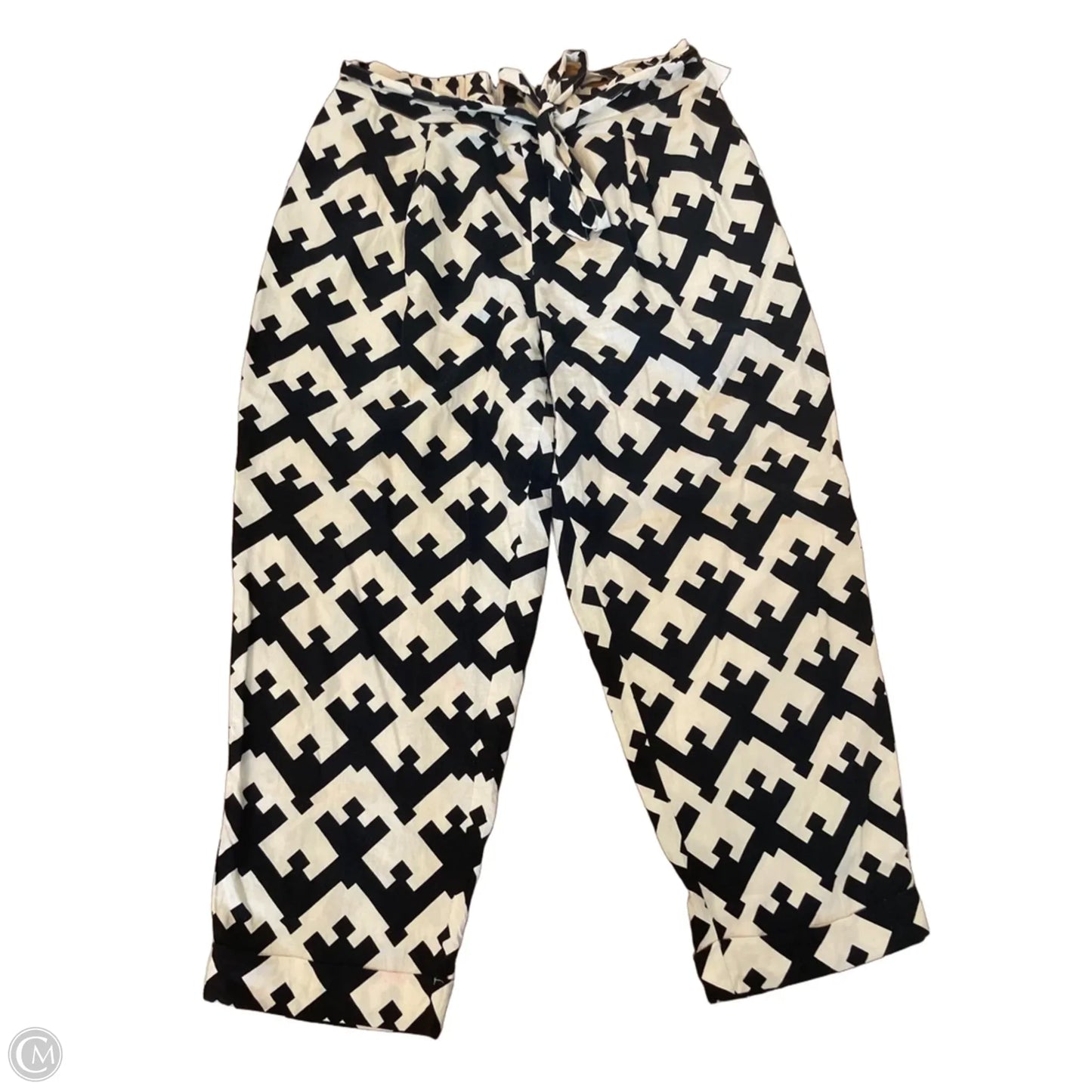 Pants Lounge By Future Collective In Geometric Pattern, Size: Xl