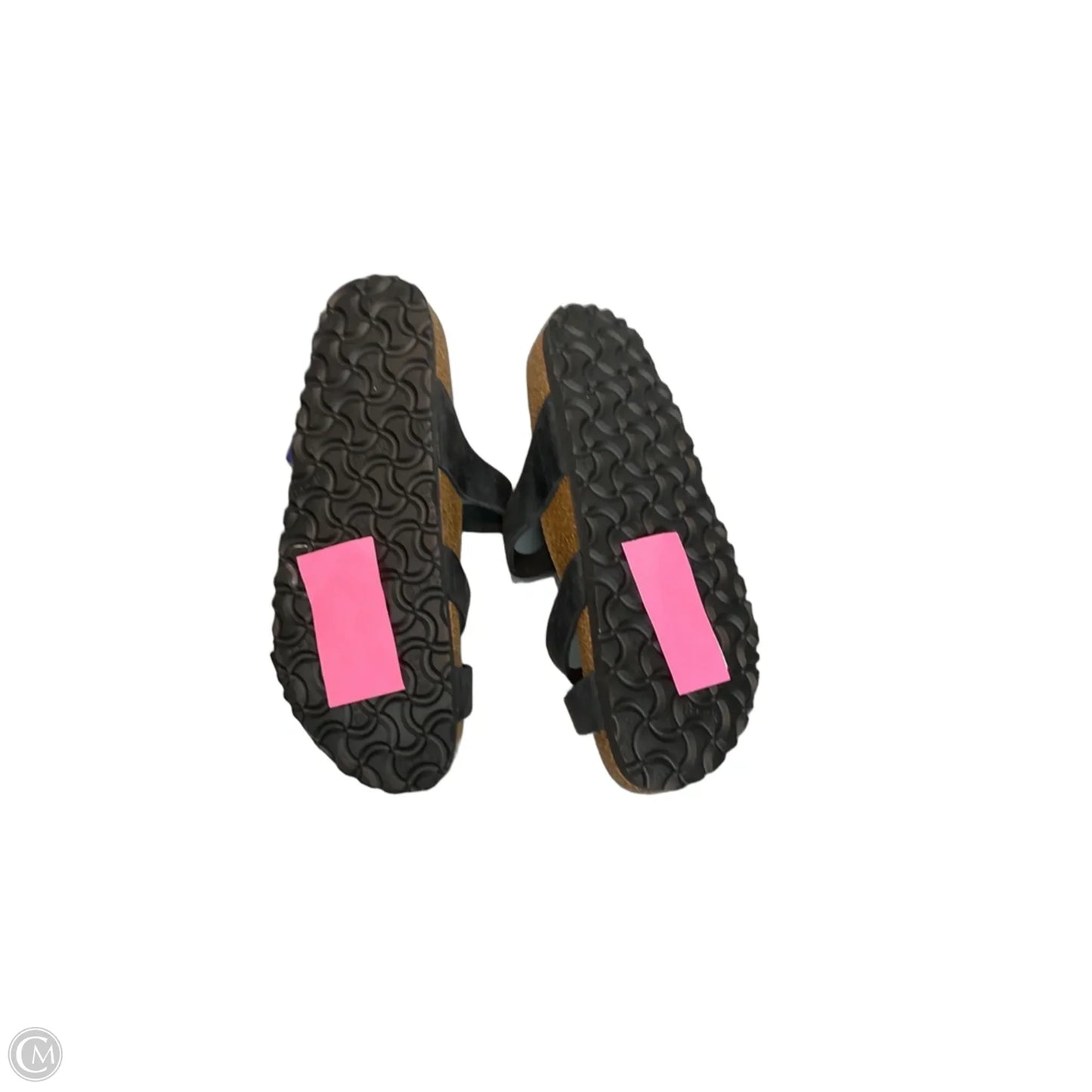 Sandals Flats By Birkenstock In Black, Size: 8