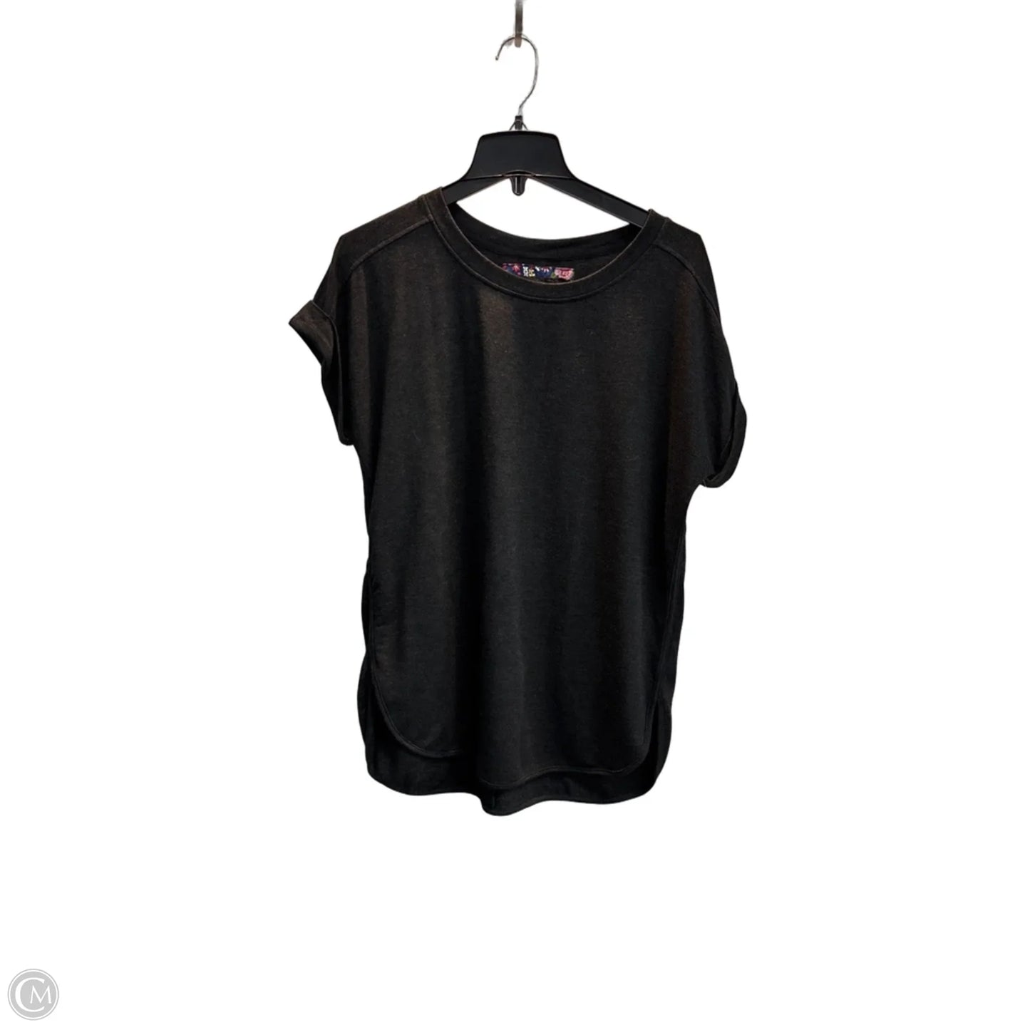 Top Short Sleeve By Cupio In Grey, Size: L