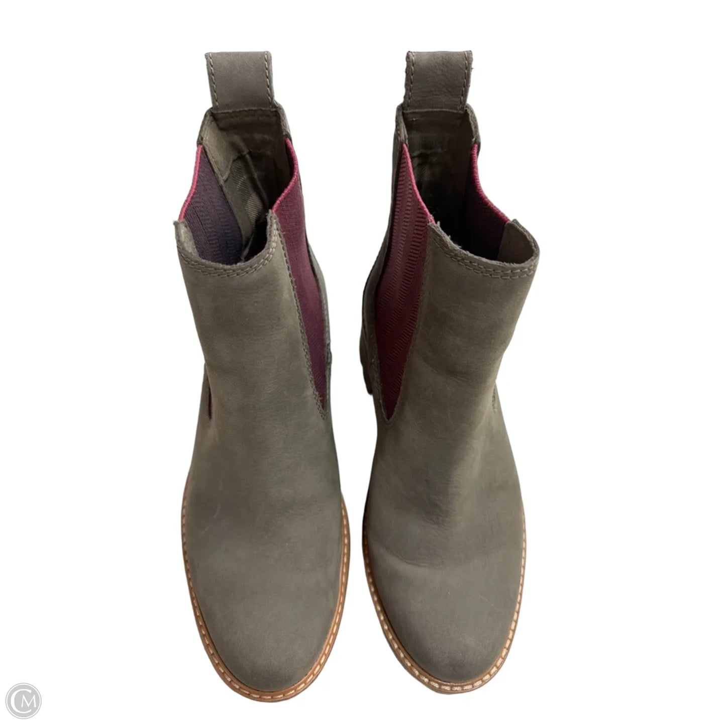 Boots Ankle Flats By Timberland In Grey, Size: 7