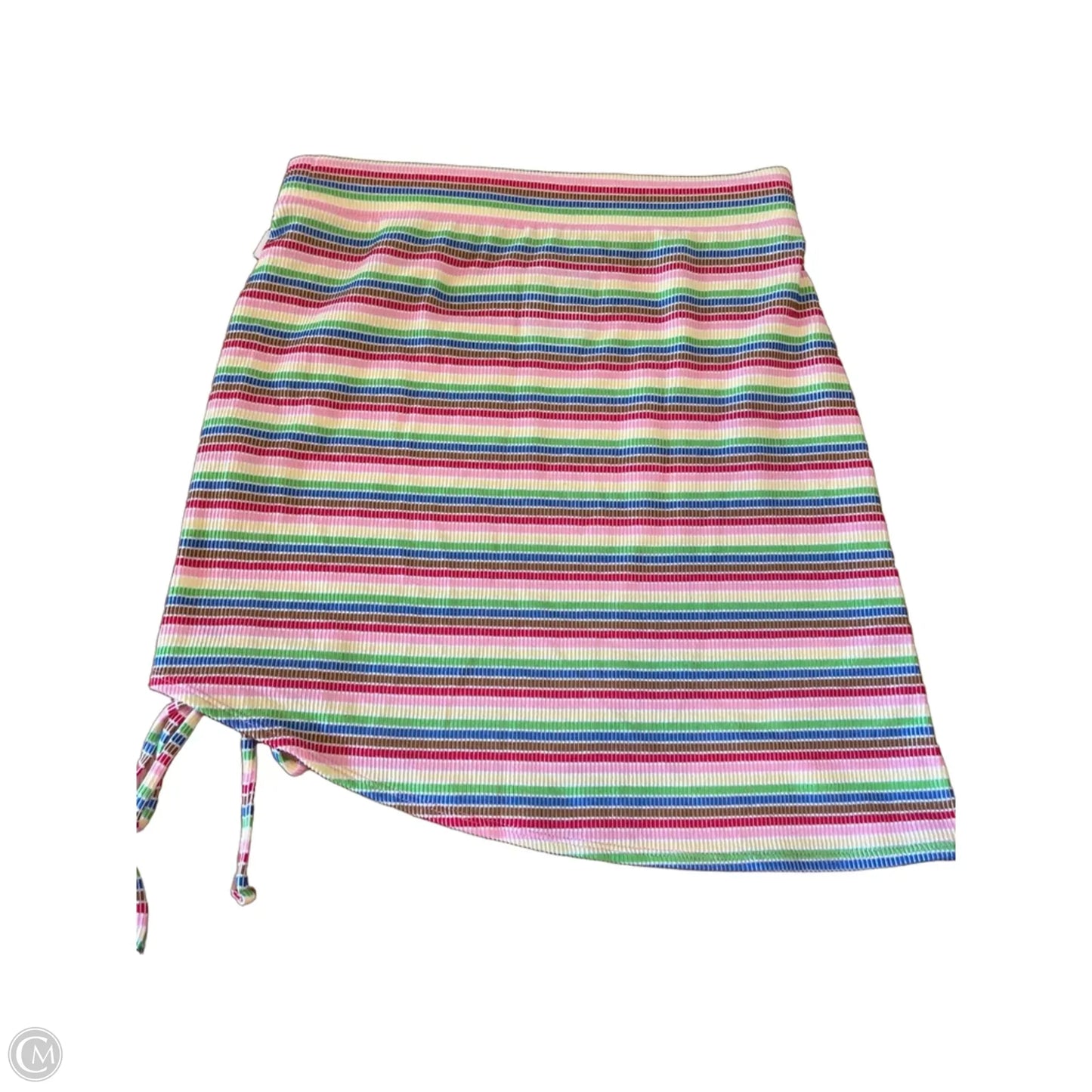 Skirt Mini & Short By Target In Rainbow Print, Size: M