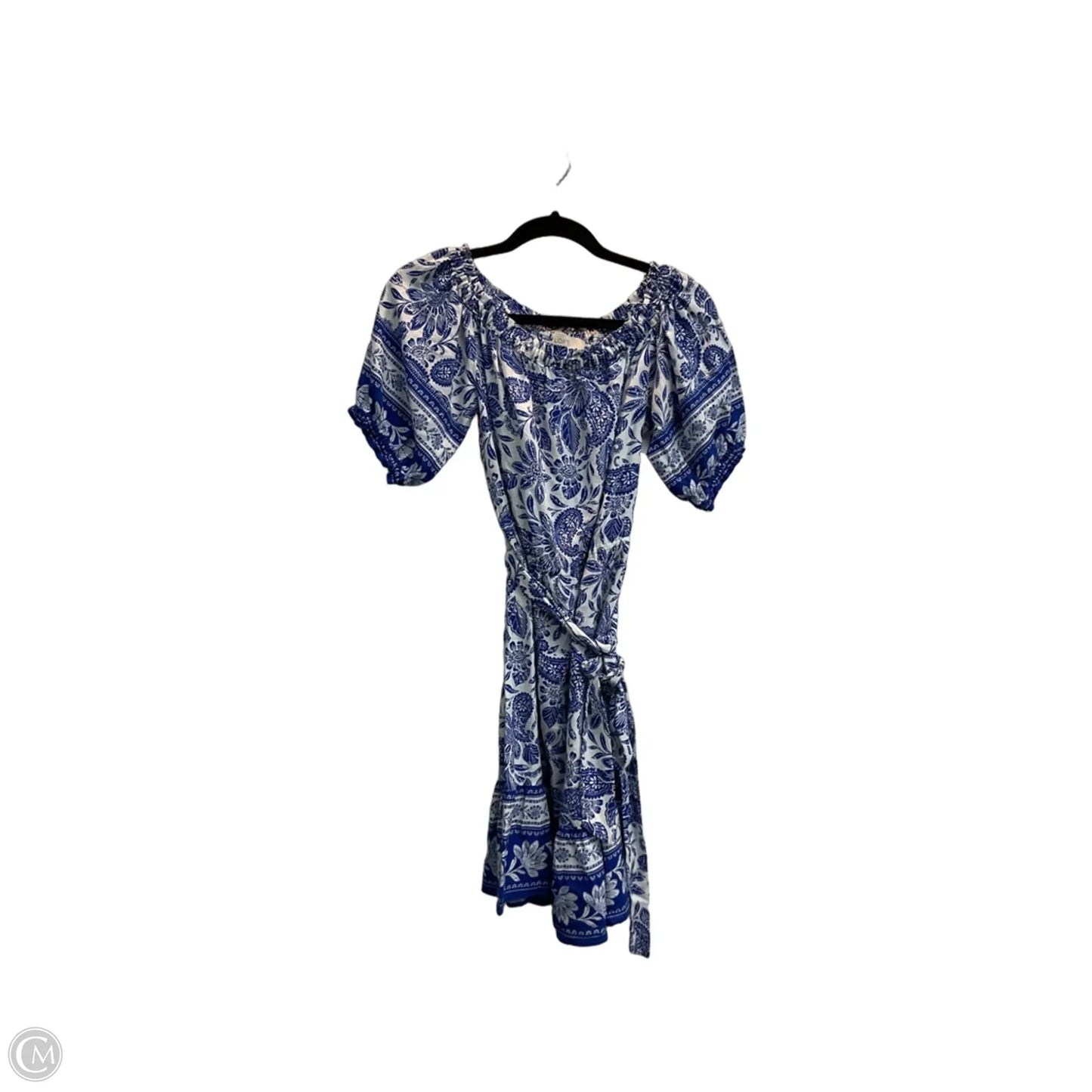 Dress Casual Midi By Loft In Blue, Size: S
