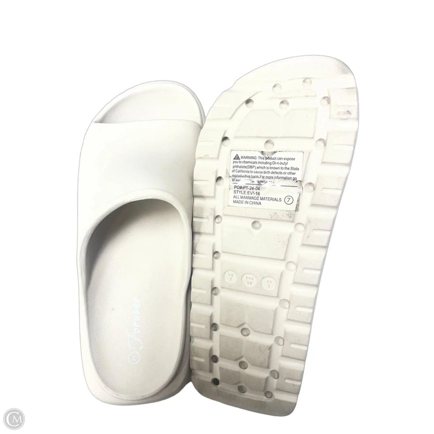Sandals Sport By Forever In Tan, Size: 7