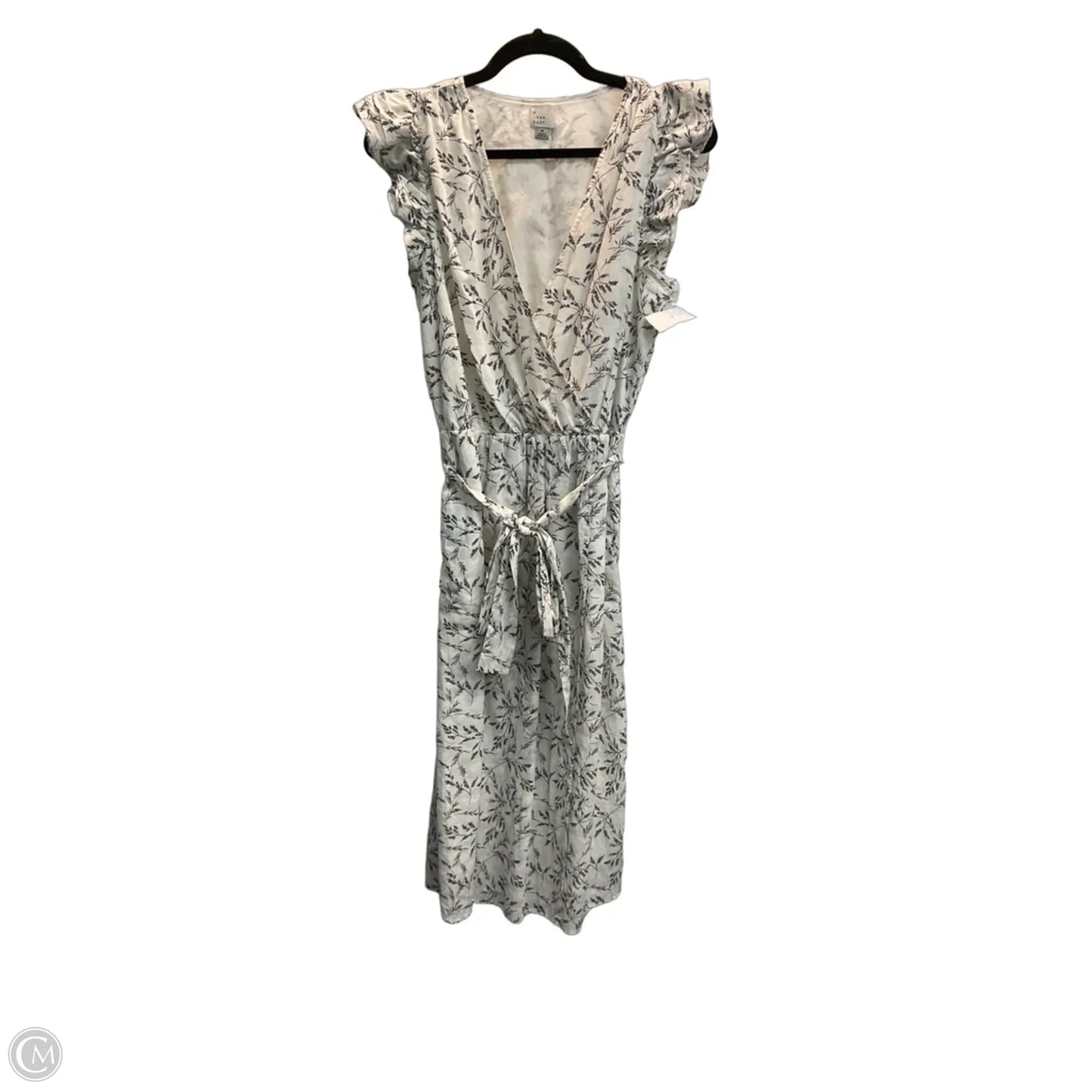 Dress Casual Midi By A New Day In Black & White, Size: M