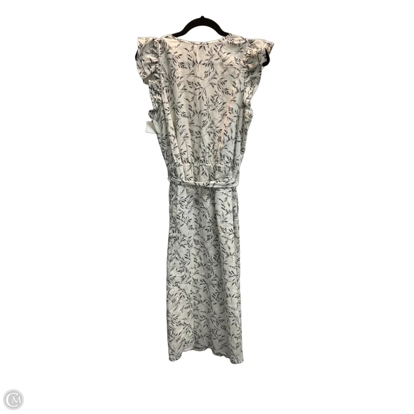 Dress Casual Midi By A New Day In Black & White, Size: M
