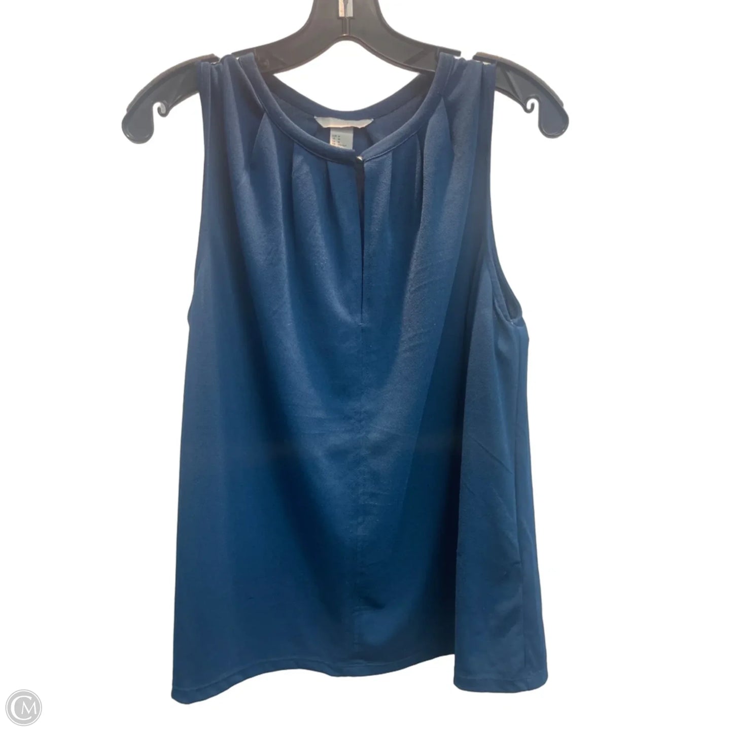 Top Sleeveless By H&m In Teal, Size: M