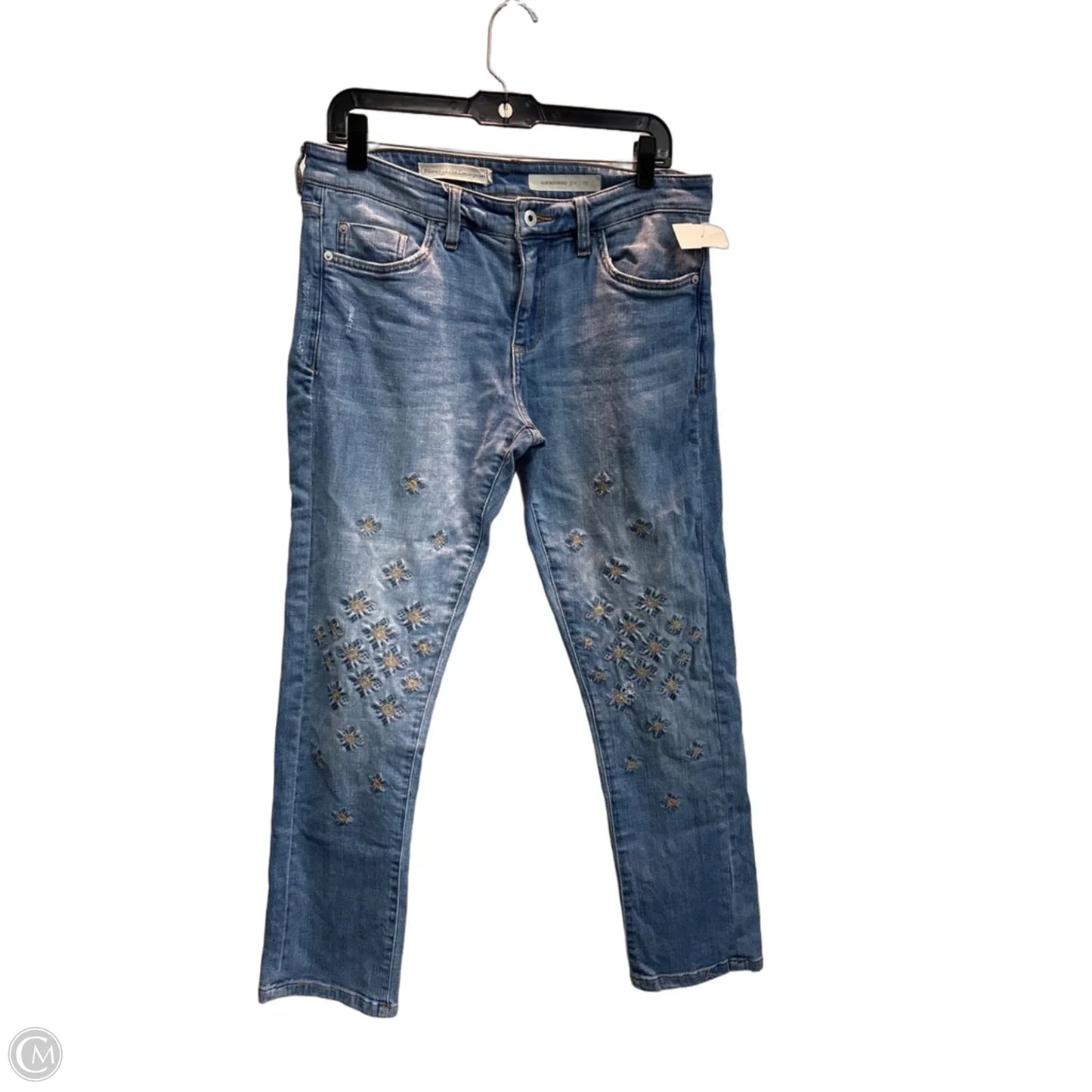 Jeans Boyfriend By Pilcro In Blue Denim, Size: 8