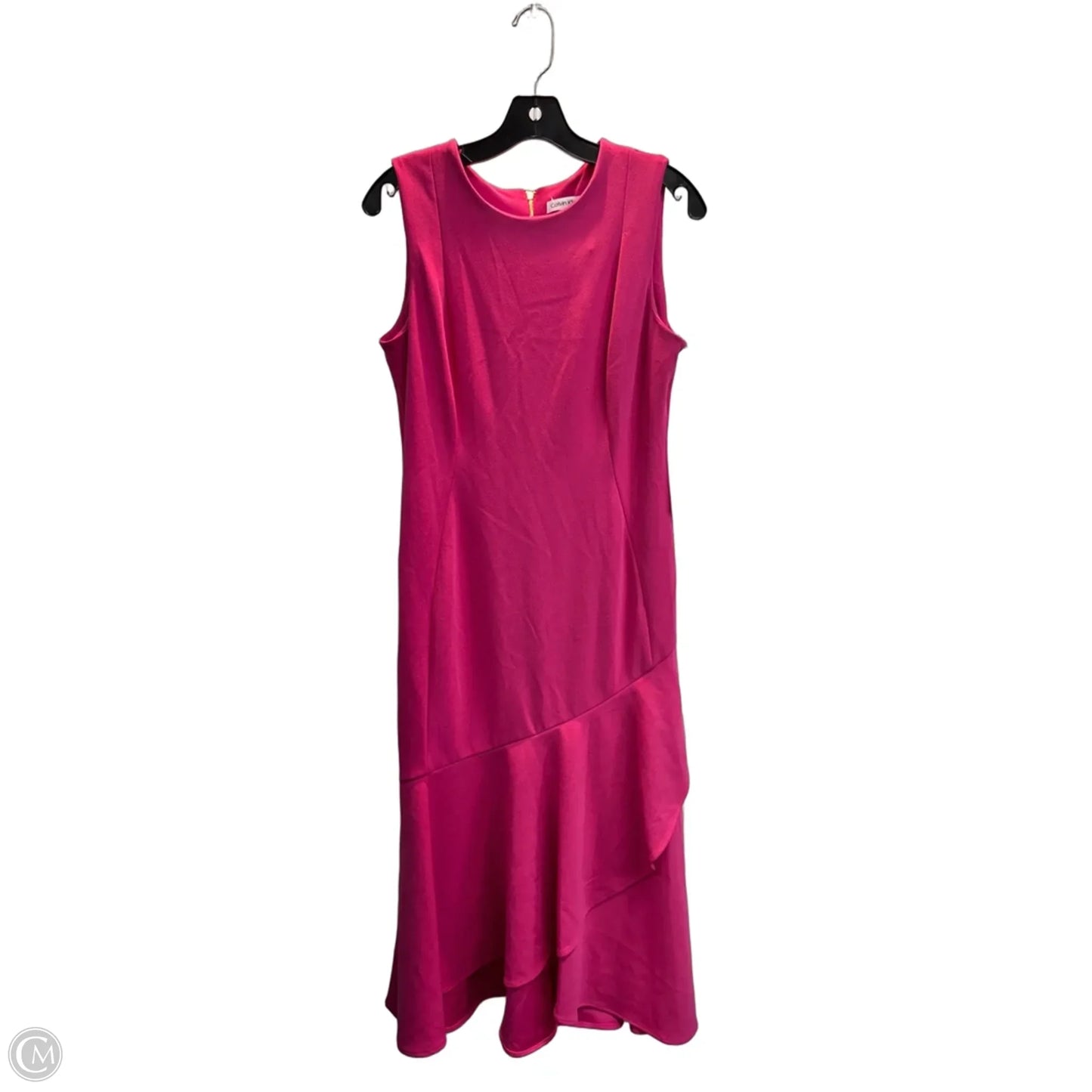 Dress Party Midi By Calvin Klein In Pink, Size: M