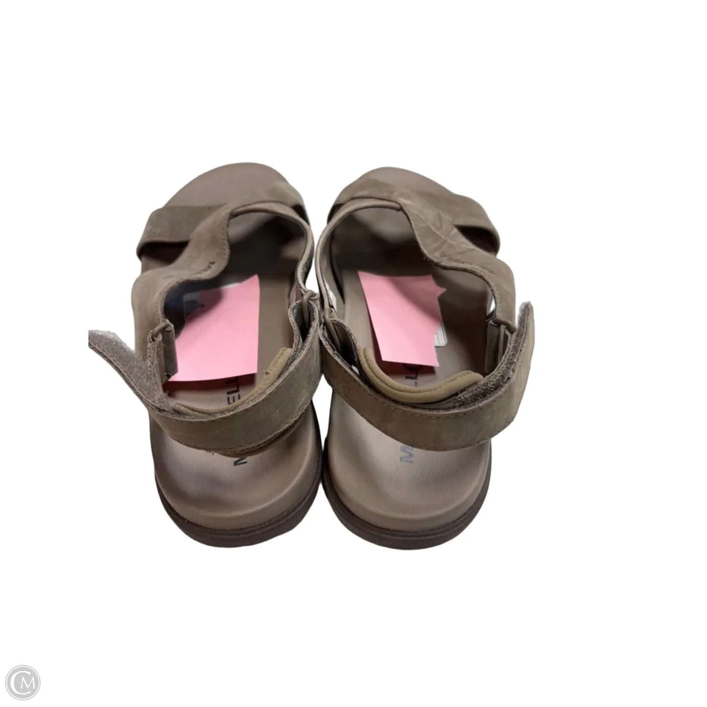 Sandals Flats By Merrell In Taupe, Size: 8