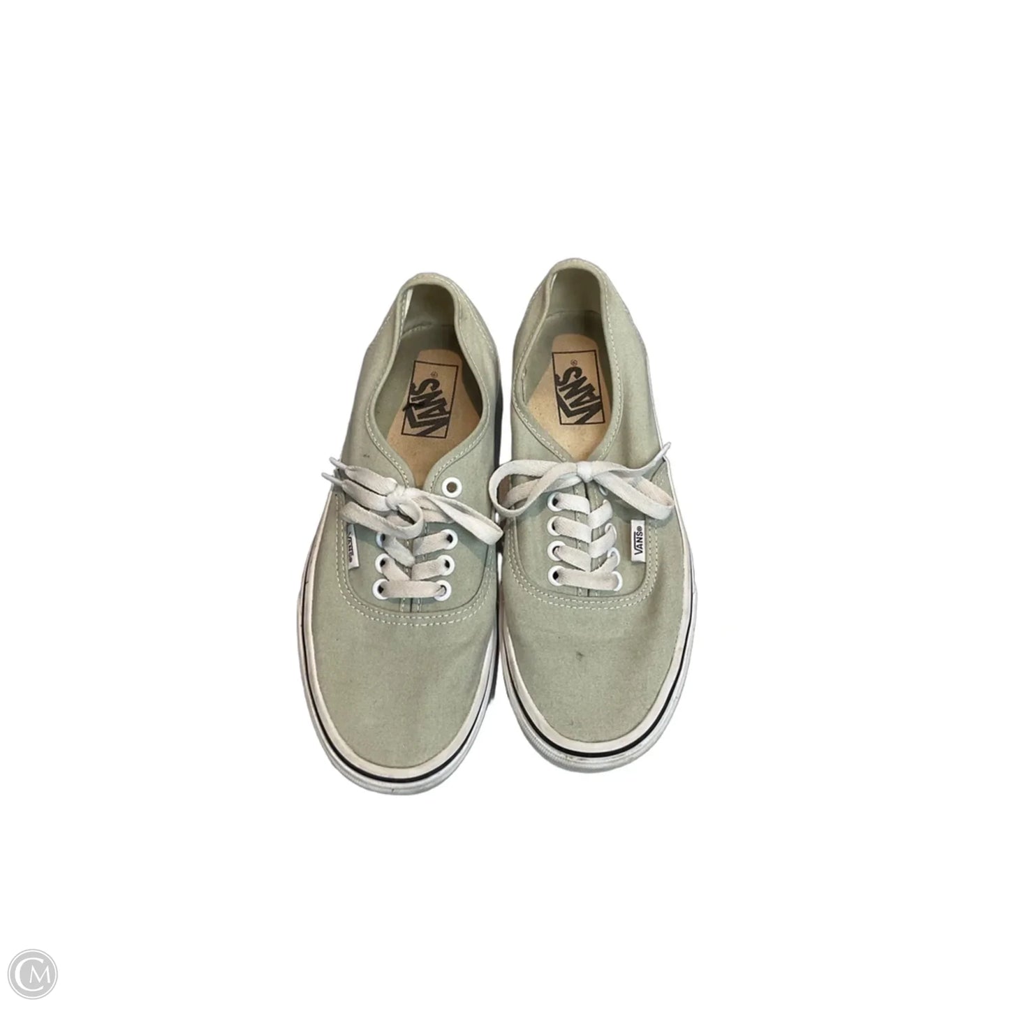 Shoes Sneakers By Vans In Green, Size: 8.5