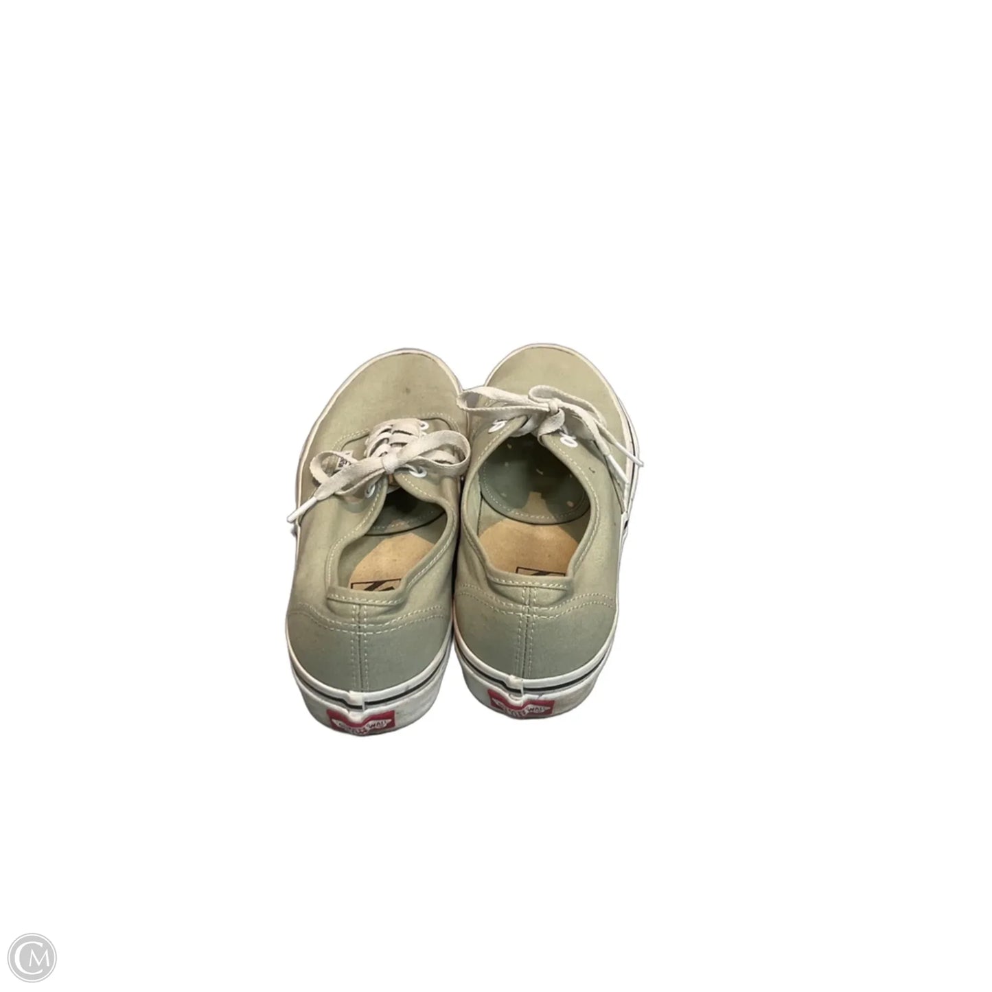 Shoes Sneakers By Vans In Green, Size: 8.5