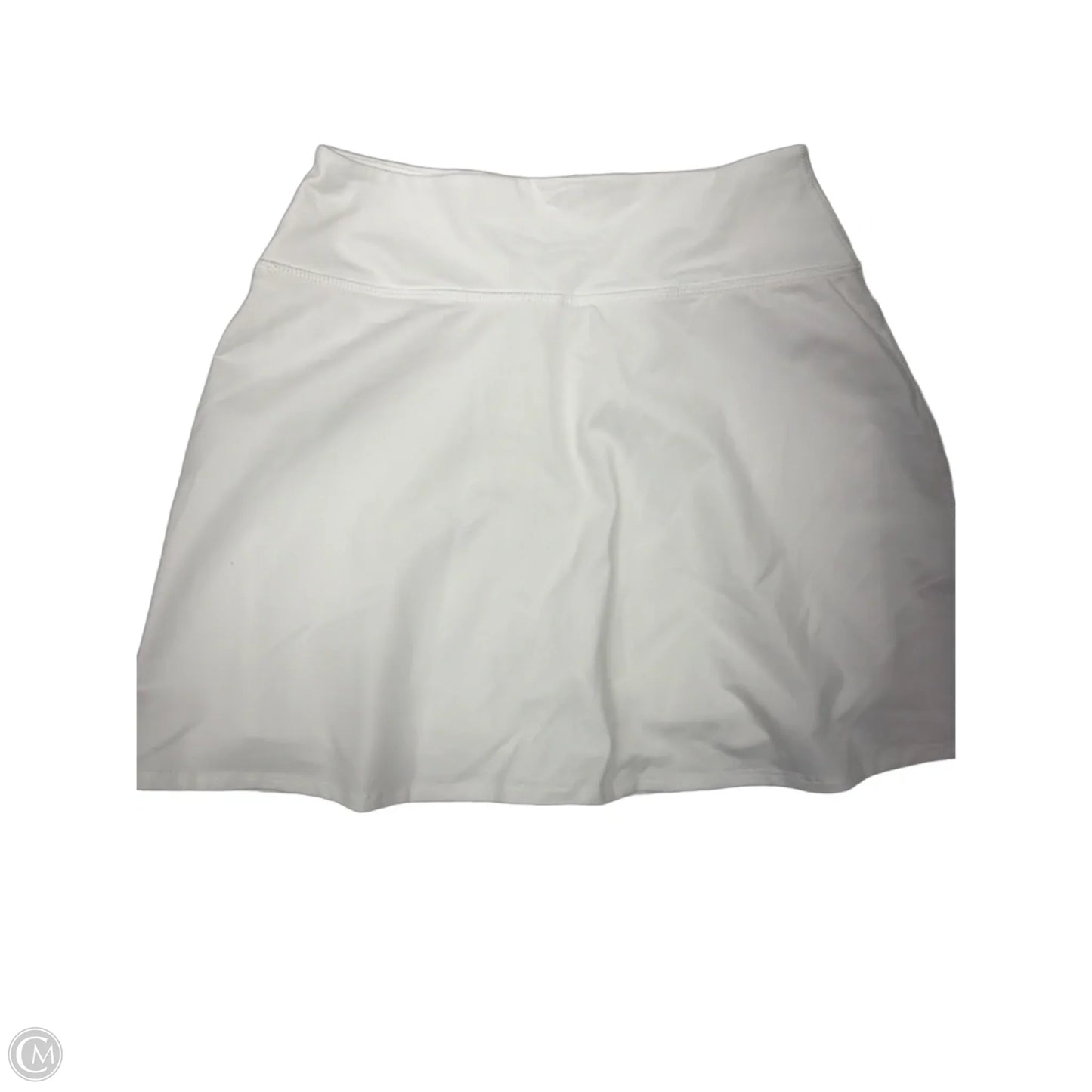 Athletic Skort By Clothes Mentor In White, Size: M
