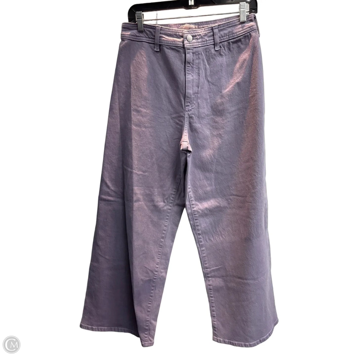 Jeans Wide Leg By Universal Thread In Purple, Size: 8