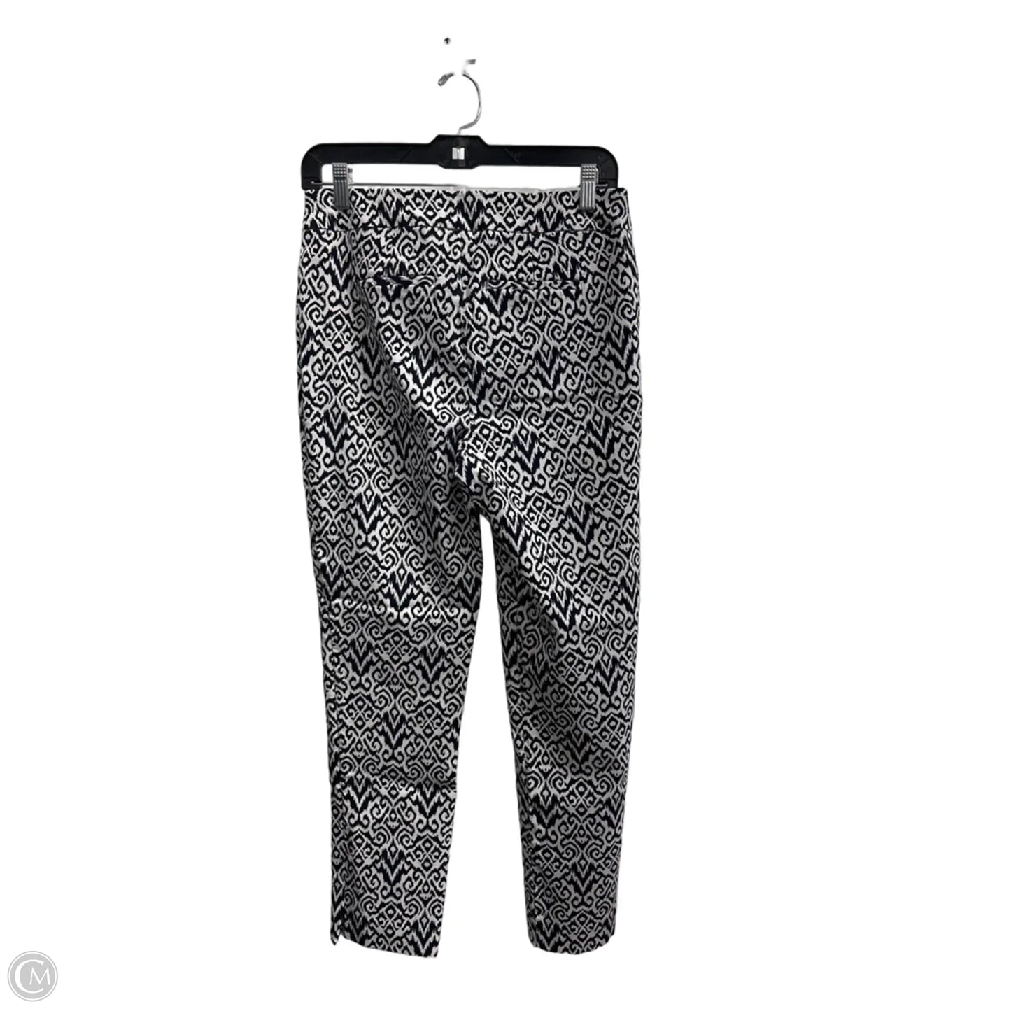 Pants Leggings By Chicos In Black & White, Size: 6