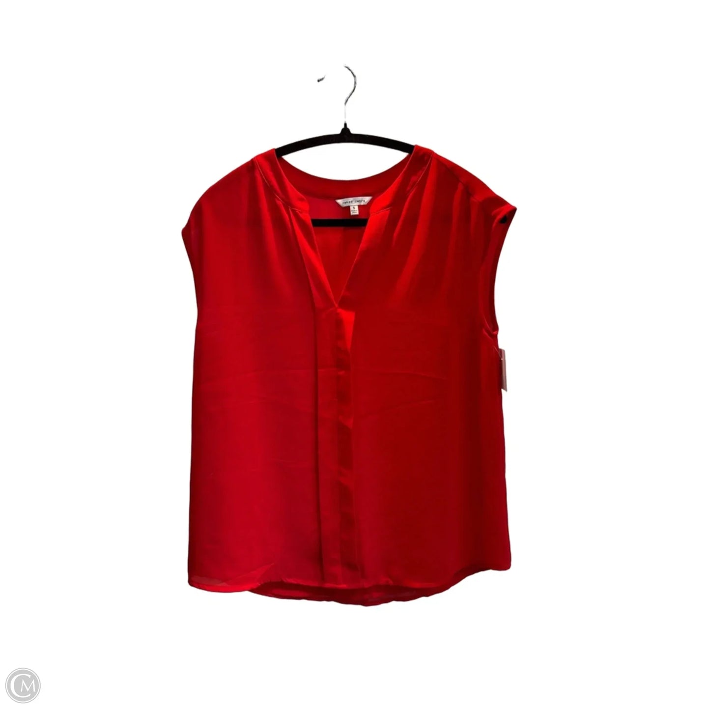 Top Short Sleeve By Naked Zebra In Red, Size: S
