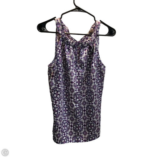 Top Sleeveless By Clothes Mentor In Floral Print, Size: M