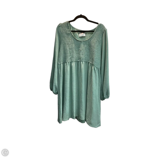 Dress Casual Short By Dokotoo In Aqua, Size: Xl