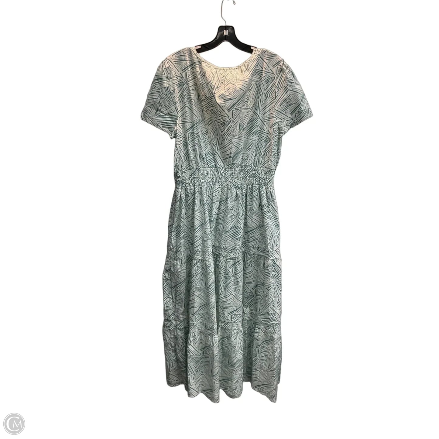 Dress Casual Maxi By Tahari In Teal, Size: Xl