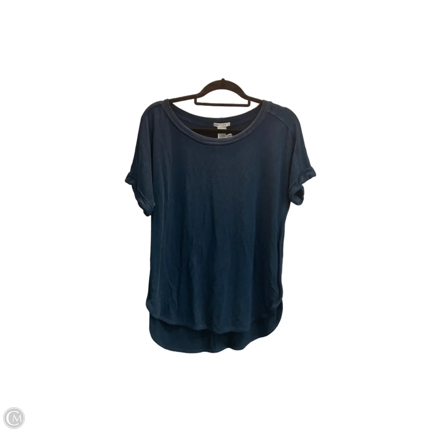 Top Short Sleeve By Matty M In Blue, Size: M