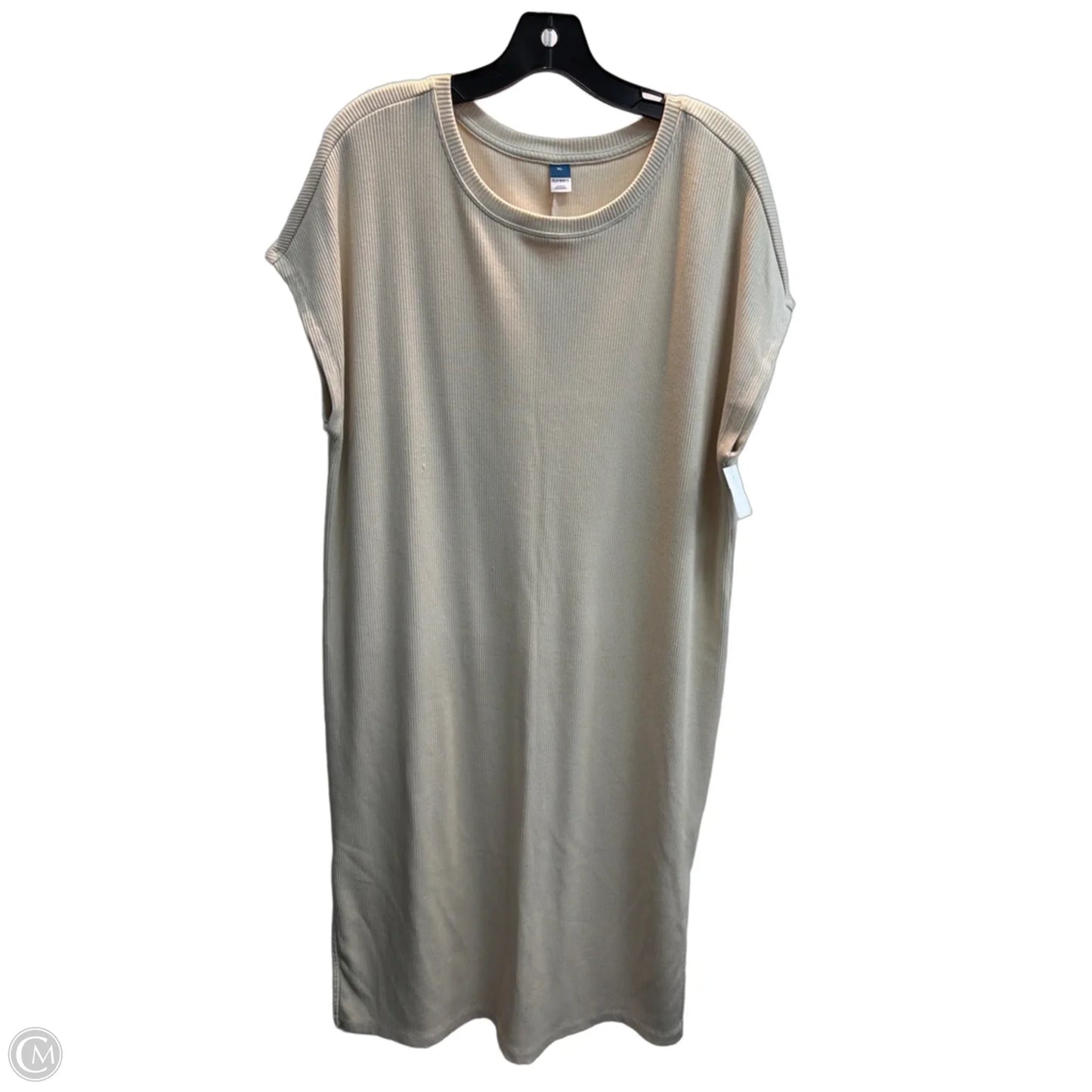 Dress Casual Maxi By Old Navy In Tan, Size: Xl