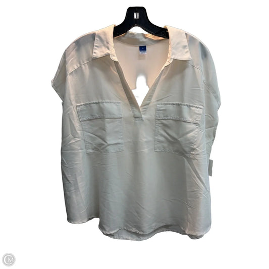 Top Sleeveless By Old Navy In White, Size: Xl