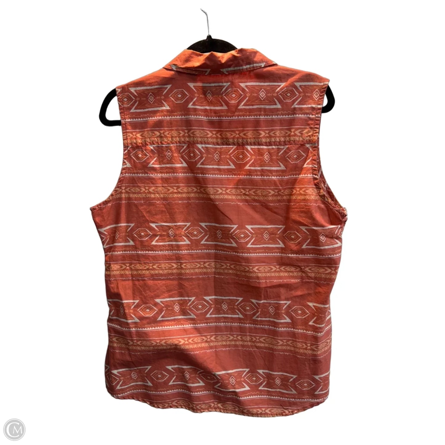 Top Sleeveless By Clothes Mentor In Pink, Size: L